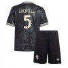 Juventus Manuel Locatelli #5 Tredjedraktsett Barn 2025-26 Kortermet (+ korte bukser)
